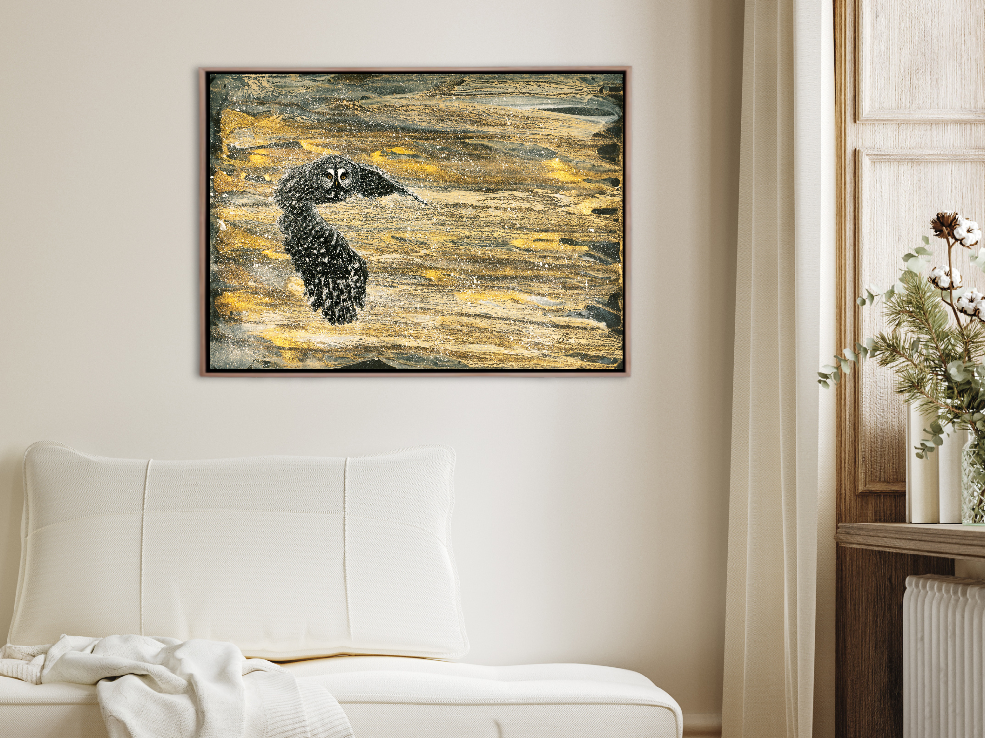 Owl in Flight