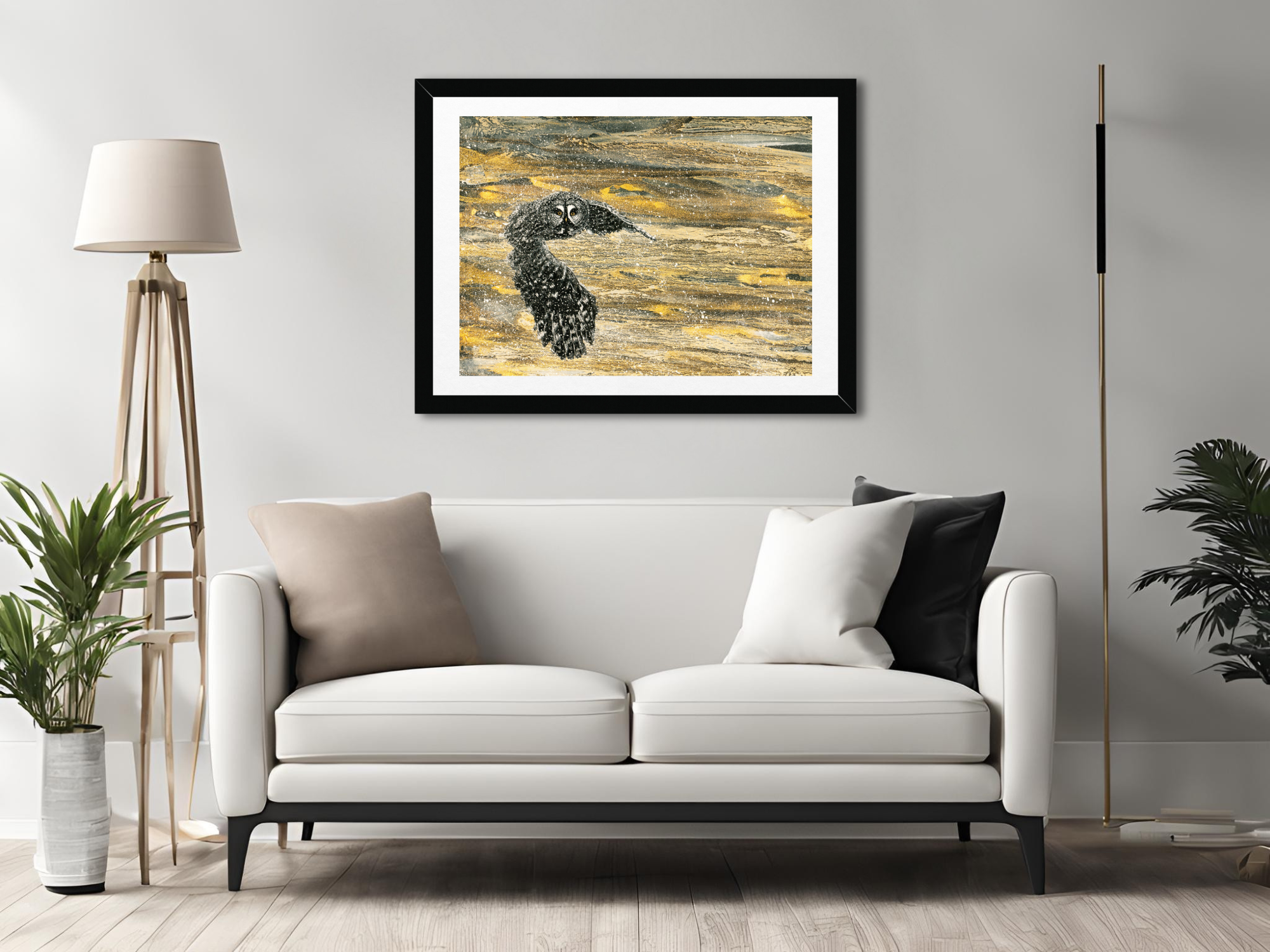 Owl in Flight